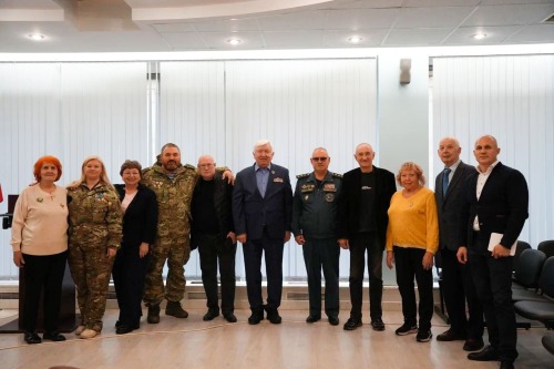 Состоялась встреча актива экологов и Совета ветеранов  с участниками СВО